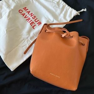 Mini mini bucket bag. Mansur Gavriel